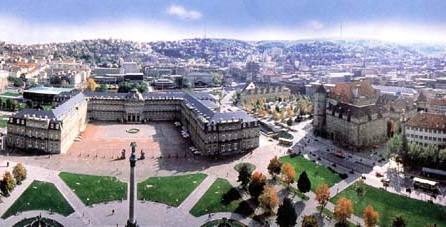 Schlossplatz in Stuttgart