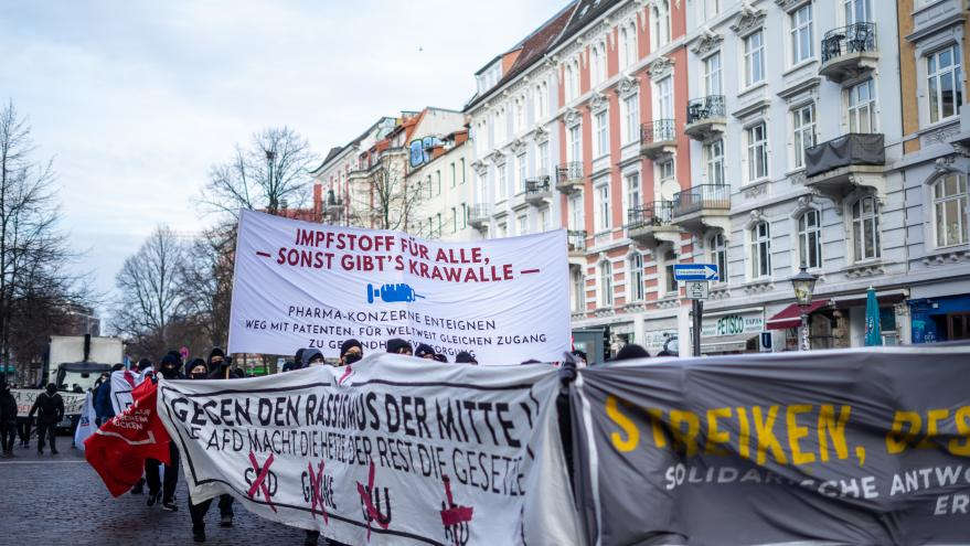 Wahlkampf-Banner